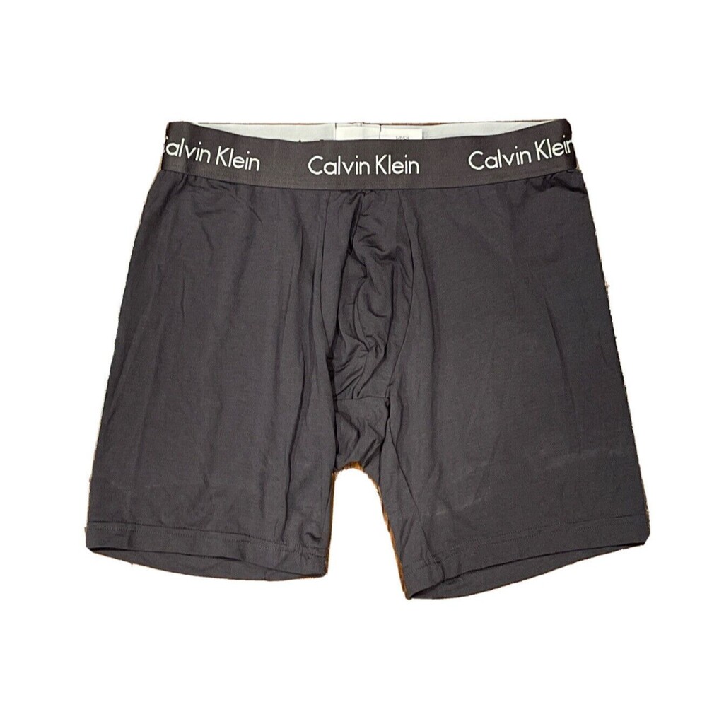 1 Calvin Klein NP21380 Ultra-Soft Modern Boxer Brief Gray  Size S (71)